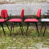Set de 4 chaises Friso Kramer Revolt années 70