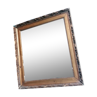 Mirror mercury gilded wood