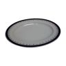 Plat ovale bleu roi Alfred Meakin