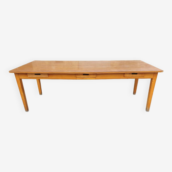 Community table with 6 drawers 232 cm