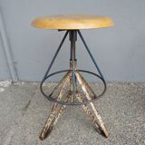 Scandinavian industrial stool Hema Stolen