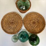 Straw baskets