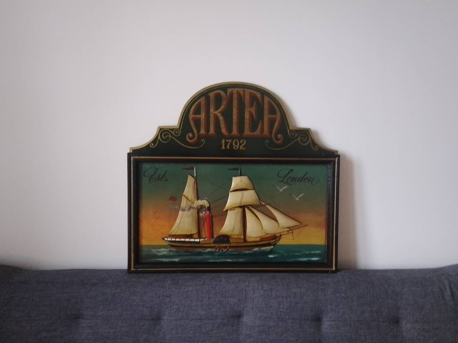 Tableau Country Corner Artea 1792 Vintage