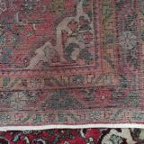 Grand Persian Carpet Hamadan – Floral "All-Over" Design – 202 x 116 cm