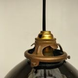 Old enamelled lamp