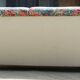 Vintage Howard & Son's London Bridgewater 5-seater fabric corner sofa.