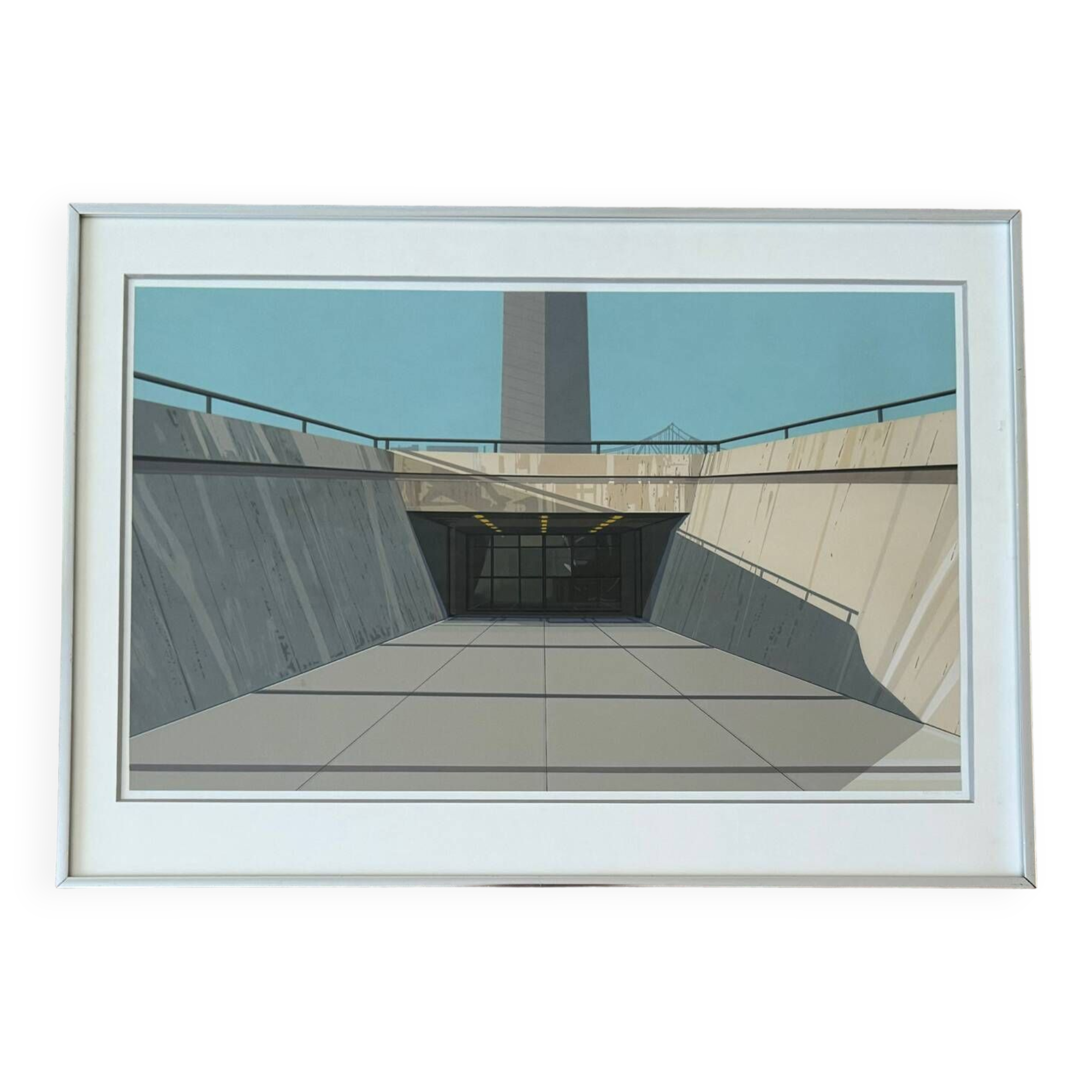 Richard Estes, Arche Saint-Louis, 1972