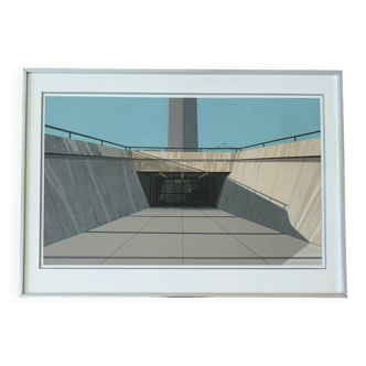 Richard Estes, Arche Saint-Louis, 1972