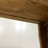 Antique oak bench in Biedemeier style 1860-1900