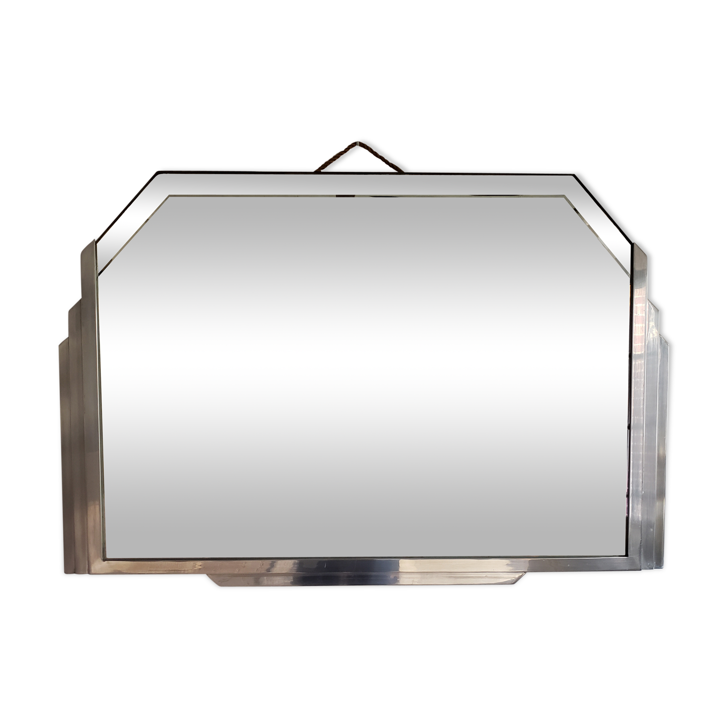 Art-deco mirror 1930 - 57x84cm