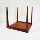 Minimalist rosewood table, Denmark, 1960s