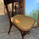 Vintage bentwood bistro chair – Custom seat (Year