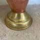 Vintage copper and brass umbrella stand