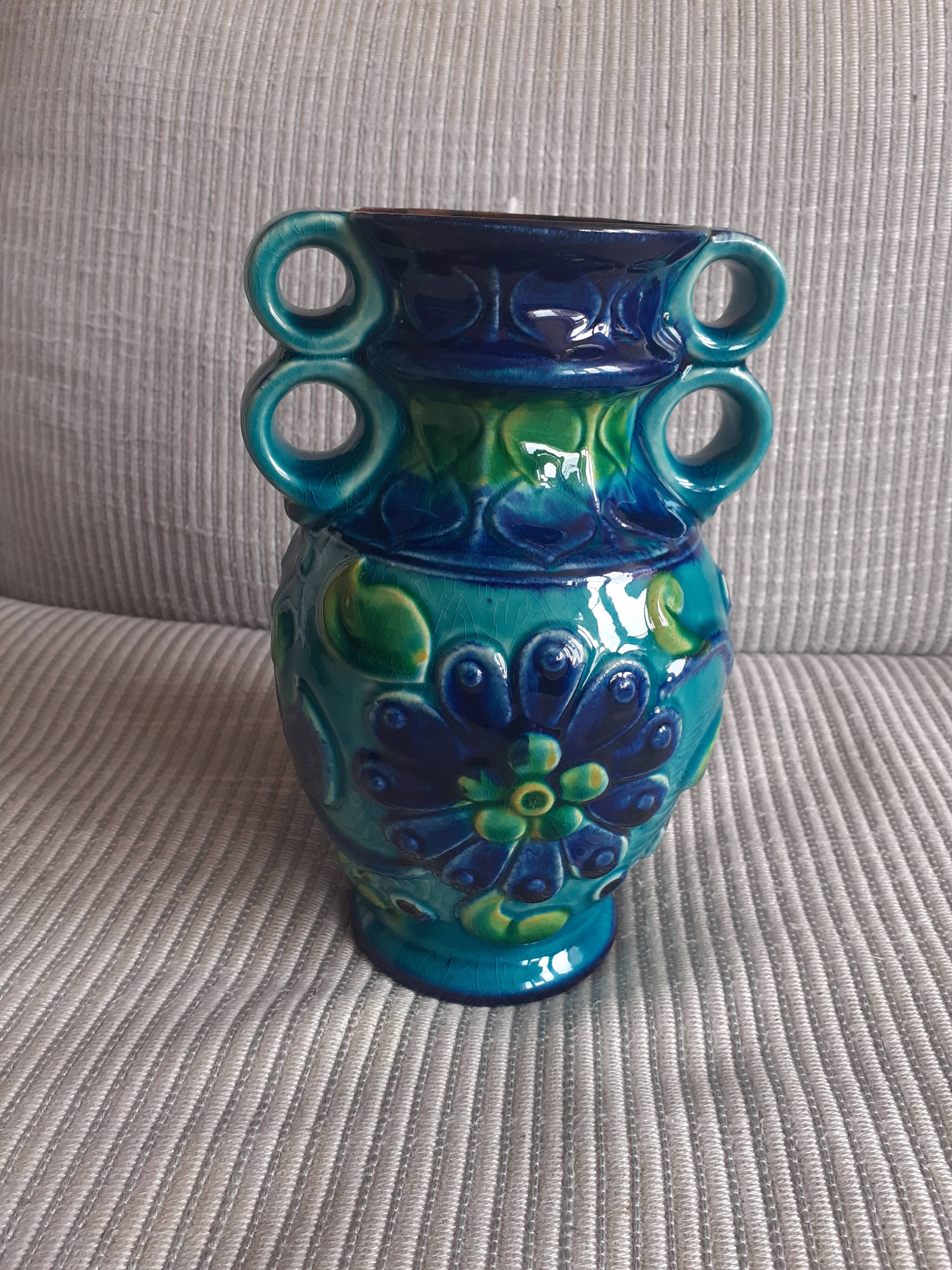Germany vase with floral decoration