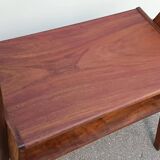 1950s solid wood side table
