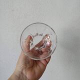 6 coupelles en verre
