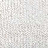 2x7 Neutral White Handmade Moroccan Runnner Rug, 66x216Cm