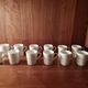 Stig Lindberg, 10 porcelain espresso cups from Gustavsberg, Scandinavian Modern.