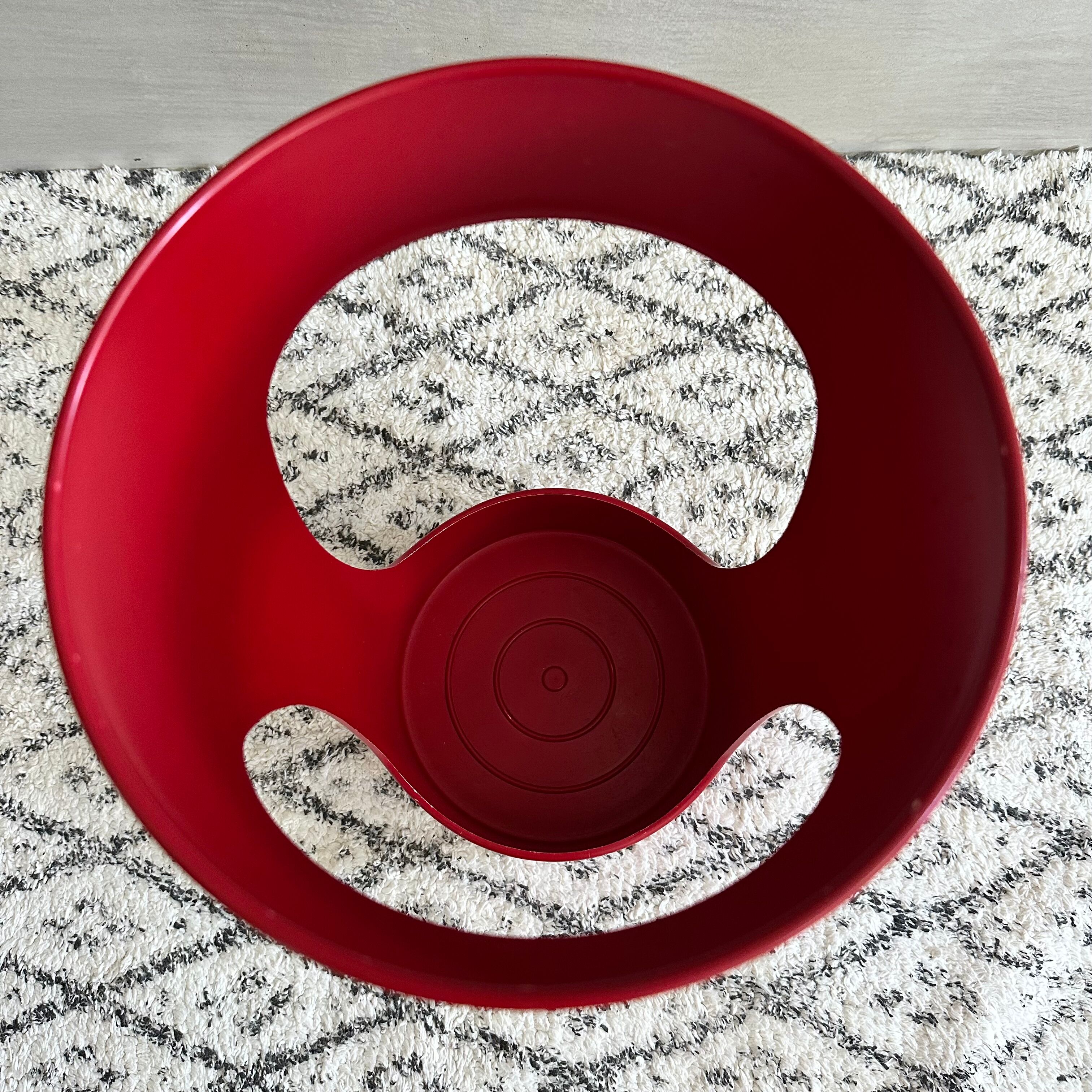 Vintage Umbrella Stand by Schönbuch, Umbrella Holder red, Pop Art