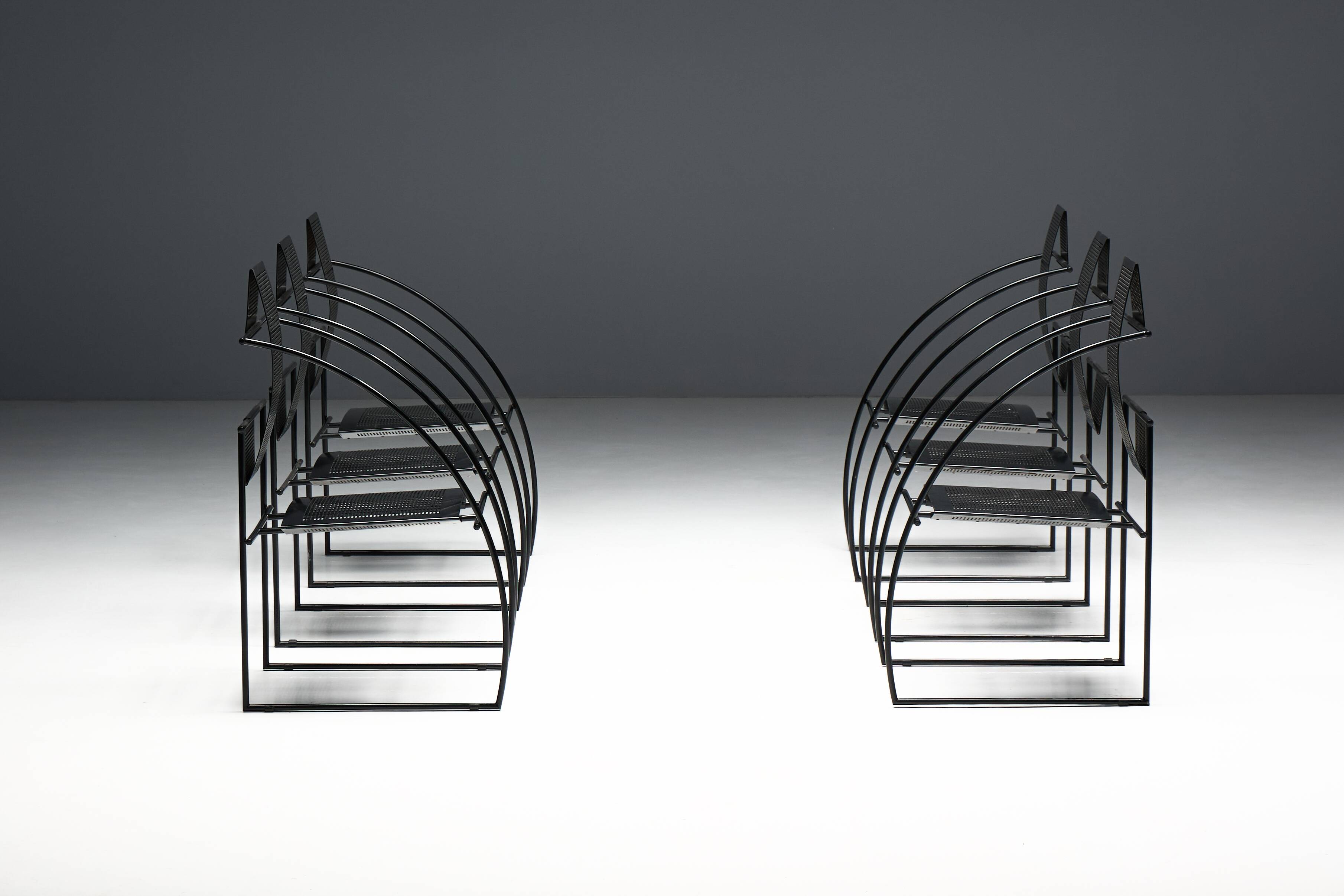 Quinta Chairs by Mario Botta for Alias, Italy, 1980s