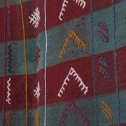 Vintage Turkish kilim, handwoven, 149x263 cm.