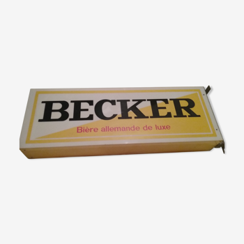 German becker brand light sign