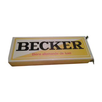 German becker brand light sign