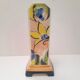 Art Deco vase in Czech ceramic
