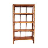 Large rattan shelf