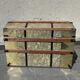 Antique Brass Steamer Trunk Early 1900s