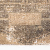 3x13 Vintage Turkish Runner Rug, 92x410Cm