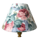 Abat-jour fleurs rose, style champêtre