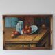 Large vintage painting - Still life after Cézanne