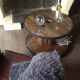 Table basse Touret sur roulettes