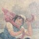 Peinture huile XIX ieme