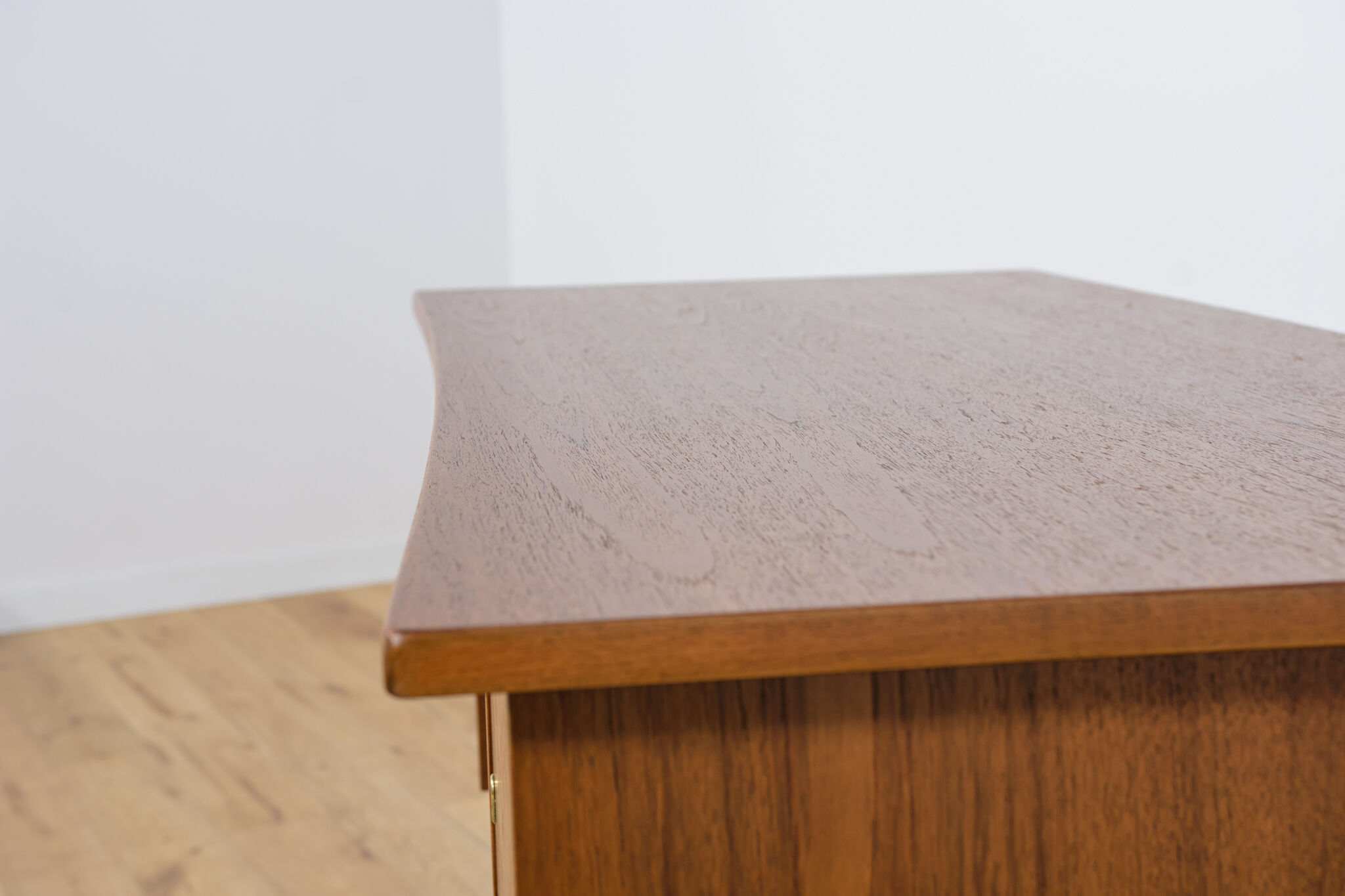 Mid-Century Danish Freestanding Teak Desk, 1960s