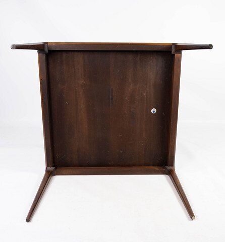 Coffee table in rosewood designed by Johannes Andersen and manufactured by Silkeborg Furniture