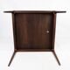 Coffee table in rosewood designed by Johannes Andersen and manufactured by Silkeborg Furniture