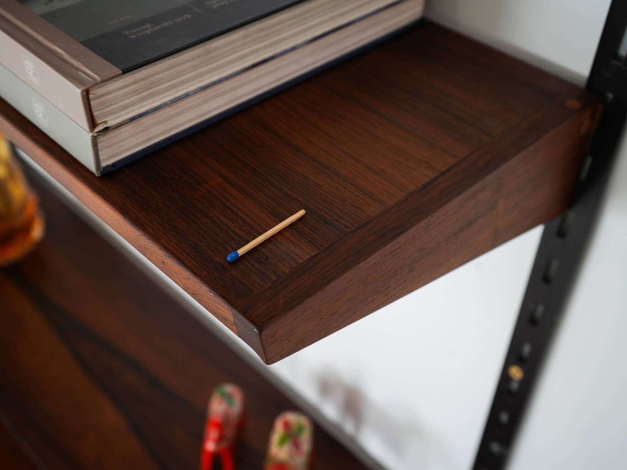 Rosewood shelving unit, Danish design, 1960s, designer: Kai Kristiansen, ma