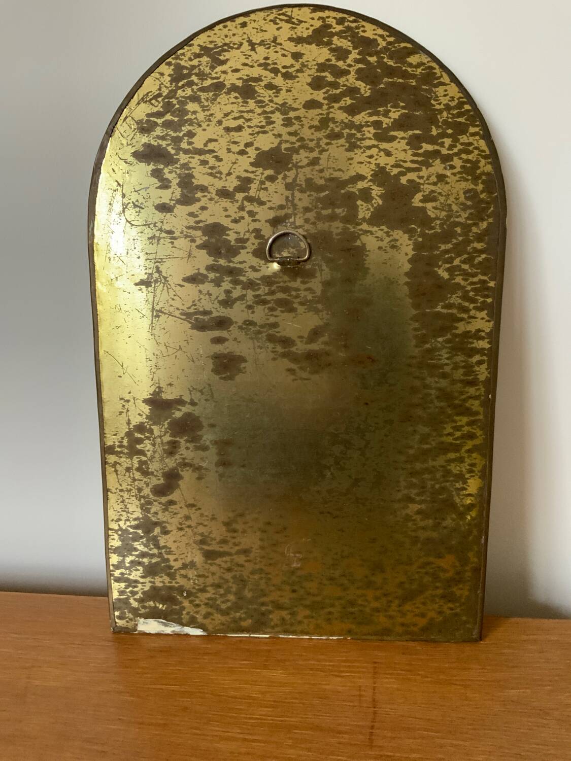 Miroir laiton Selency x Monoprix Croisé Laroche