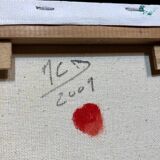 Painting on canvas signed MCD