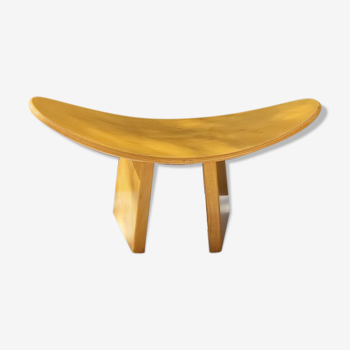 Wooden Tabouret Alain Gaubert