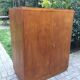 Armoire basse vintage 1960 en bois clair