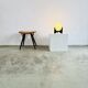 D-2022 Hokusai Table Lamp In Wenge Wood By Raak Amsterdam, The Netherlands 1960S