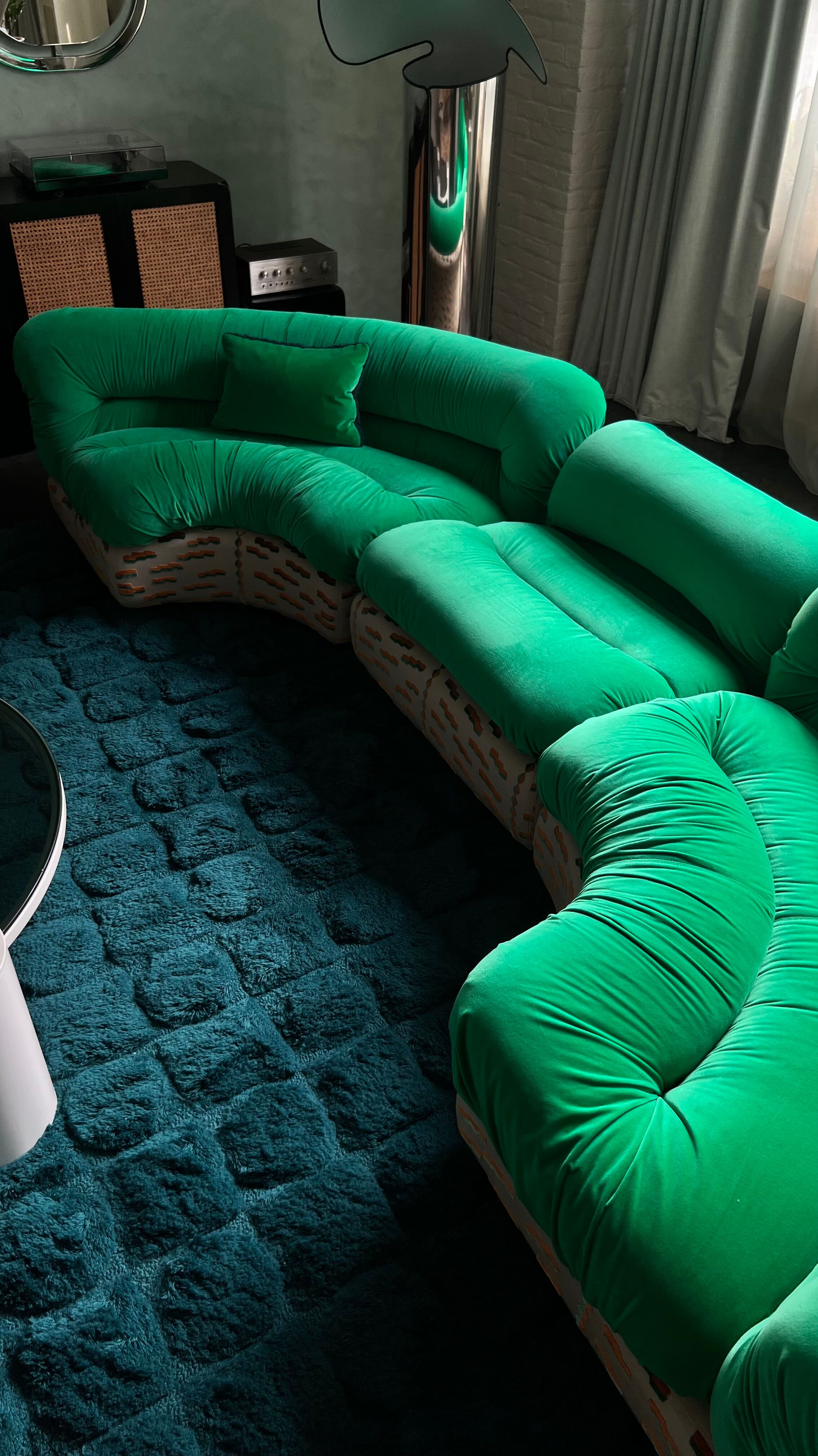 Vintage 70s sofa Rossi Di Albizzate