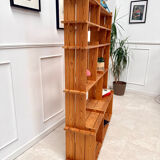 Vintage pine bookshelf