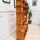 Vintage pine bookshelf