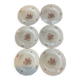 Lot 6 assiettes à dessert scherzer
