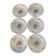 Lot of 6 dessert plates Scherzer