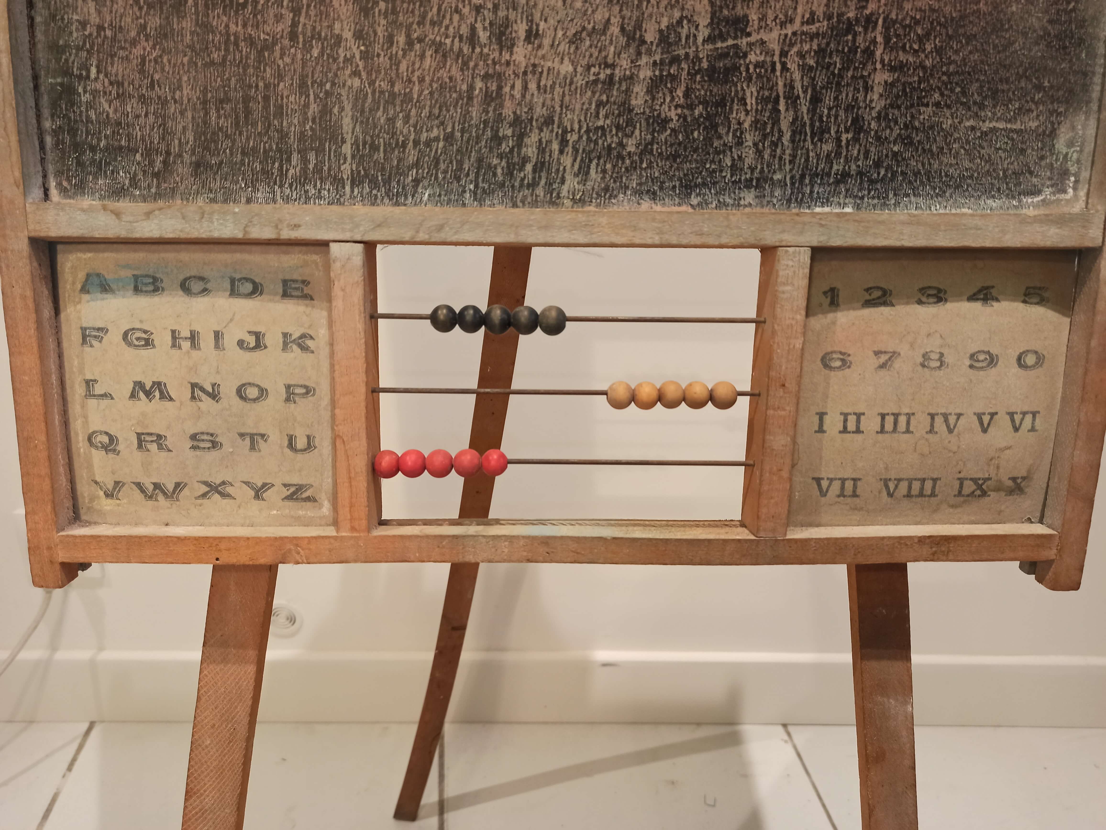 Vintage tripod schoolboy table